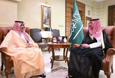 مُحافظ جدة يستقبل مدير عام البريد السعودي “سُبل” بمنطقة مكة المكرمة