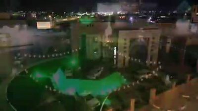 بالفيديو .. “بلدية محافظة ضمد” تشارك في “ساعة الأرض”..