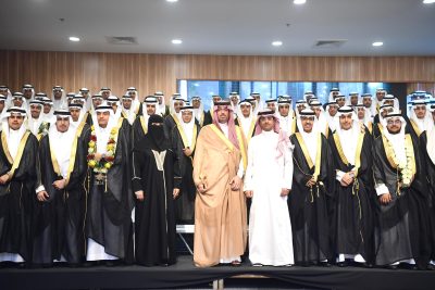 الأمير سعود بن جلوي يرعى حفل تخريج طلاب ثانوية الفيصليّة  للموهوبين وطالبات ثانويّة  الموهوبات بتَّعليم  جدة