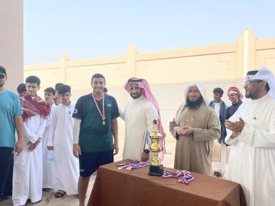 اختتام دوري كرة الطائرة بمدرسة ثانوية السليل بضمد..