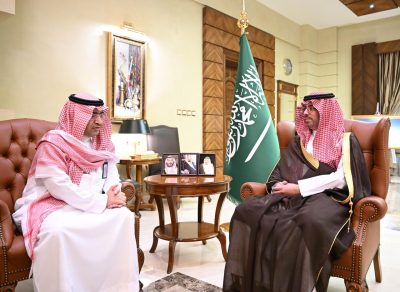 مُحَافظ جدة يستقبل مُدير الشؤون الأمنيّة بمطار الملك عبدالعزيز..