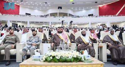 الأمير محمد بن عبدالعزيز يكرم أكثر من 1200 متفوق ومتفوقة بتعليم جازان..