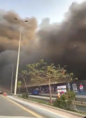 الدفاع المدني بجدة يُباشر اندلاع حريق في منطقة السيتي ووك بطريق الملك عبدالعزيزبجدة..