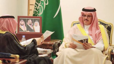 محافظ الجبيل “الداود” يستقبل مدير عام مركز اليونسكو الإقليمي للجودة والتميز في التعليم