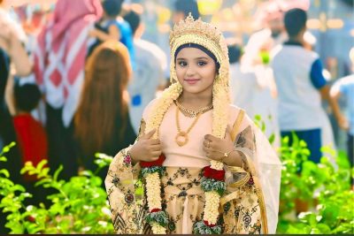 بمشاركة الأهالي والأطفال .. أجواء الفرح تزين مهرجان الفل في جازان