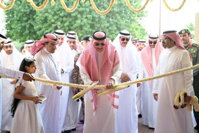 أمير جازان يدشّن مهرجان الفل والنباتات العطرية الثاني بمحافظة أبو عريش..