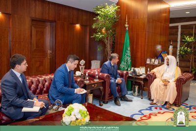 وزير الشؤون الإسلامية يستقبل سفير أوزباكستان لدى المملكة..