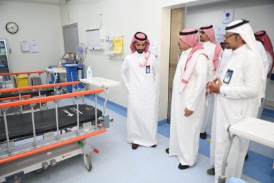 الرئيس التنفيذي لتجمع مكة الصحي يتفقّد الخدمات الصحيّة بِمُحَافظَة الكامل