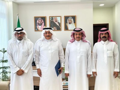 رئيس مجلس إدارة جمعية التنمية والتطوير بمحافظة الدوادمي يزور مكتب  وزارة البيئة والمياه والزراعة