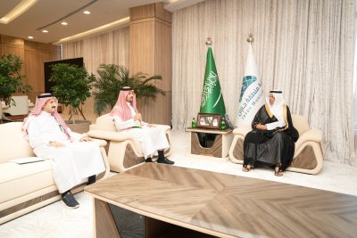 أمين أمانة منطقة جازان يستقبل مدير عام فرع المركز لتنمية الغطاء النباتي ومكافحة التصحر بالمنطقة..