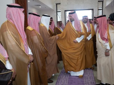 سلمان بن سلطان يتفقد محافظة وادي الفرع..