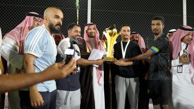 محافظ صبيا يتوج منتخب جازان بطلاً لدوري التأسيس..