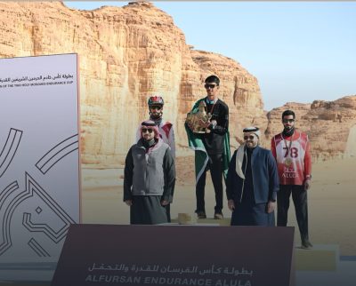 الفارس السعودي مهند السالمي يتوّج بلقب كأس خادم الحرمين الشريفين للقدرة والتحمل في العُلا
