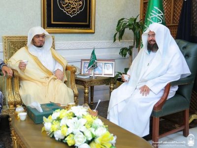 السديس يدشّن  الدورة العلميّة  الكبرى في موسم الحج