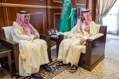 نائب أمير حائل يستقبل مدير فرع “الموارد البشريّة ” بالمنطقة