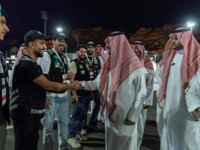 نائب أمير حائل يتوج الفائزين في بطولة حائل للدرفت 2025..