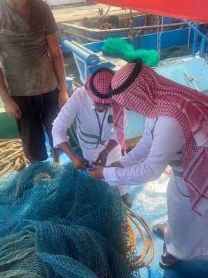 ‏بيئة القنفذة تنفذ جولة تفتيشية  على مراكب الصيادين مع بداية موسم صيد الروبيان