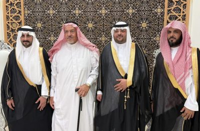 خليفة المهناء الشمري يحتفل بزفاف أبنائه في ليلة بهيجة بحائل