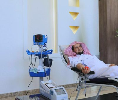 النائب العام يشارك في حملة التبرع بالدم امتدادًا لجهود القيادة في تعزيز العمل الإنساني..