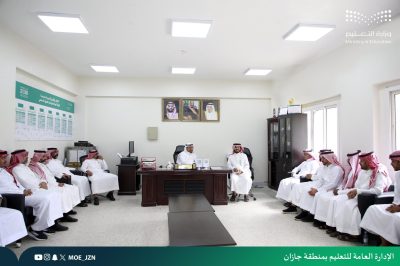 في جولة ميدانية .. مدير عام تعليم جازان يقف على استعدادات المدارس للعام الدراسي الجديد..
