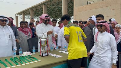 احتفاءً باليوم الوطني السعودي الـ95 اختتام بطولة “يوم الوطن” في مذرسة ثانوية السليل بمحافظة ضمد..