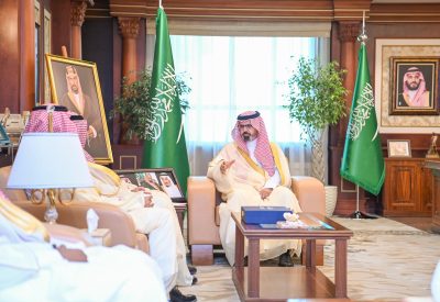 نائب أمير جازان يستقبل مدير فرع وزارة الصحة بالمنطقة والمدير التنفيذي لفرع “وقاية” بالقطاع الجنوبي..