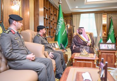 بالفيديو : أمير جازان يستقبل مدير شرطة المنطقة وعددًا من القيادات الأمنية..