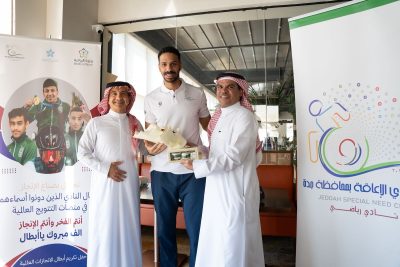 تكريم أبطال نادي ذوي الإعاقة بجدة نظير بطولات خارجية متميزة