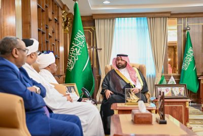 سموّ أمير جازان يستقبل القنصل العام لجمهورية السودان..
