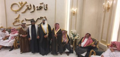 أسرتا العويضي والقيسي يزفان العريس “محمد”