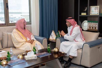 مدير عام فرع الرئاسة العامة لهيئة الأمر بالمعروف بمكة المكرمة يلتقي الرئيس التنفيذي لكدانة للتنميّة  والتطوير