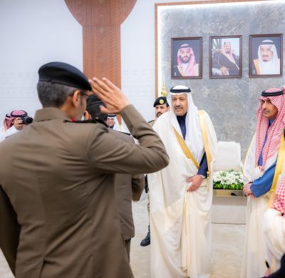 سمو أمير منطقة الباحة يستقبل المهنئين بعيد الفطر المبارك
