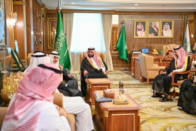 سمو أمير منطقة جازان يستقبل رئيس الهيئة الملكية للجبيل وينبع..