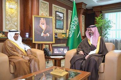 نائب أمير جازان يستقبل شيخ شمل محافظة جزر فرسان.. 