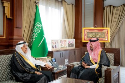سلمان بن سلطان يستقبل رئيس الهيئة الملكية للجبيل وينبع