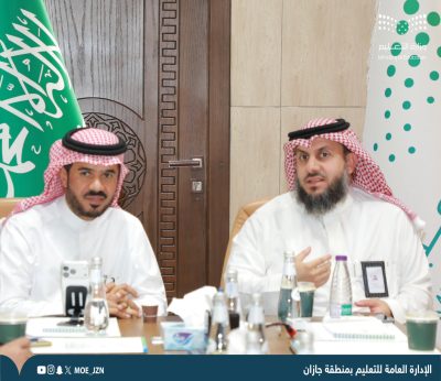 المشرف العام على الإدارة العامة للمسؤولية المجتمعية بـوزارة التعليم يلتقي قيادات ‎تعليم جازان ويزور عددًا من المدارس..
